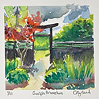 watercolour by Candice Leyland.