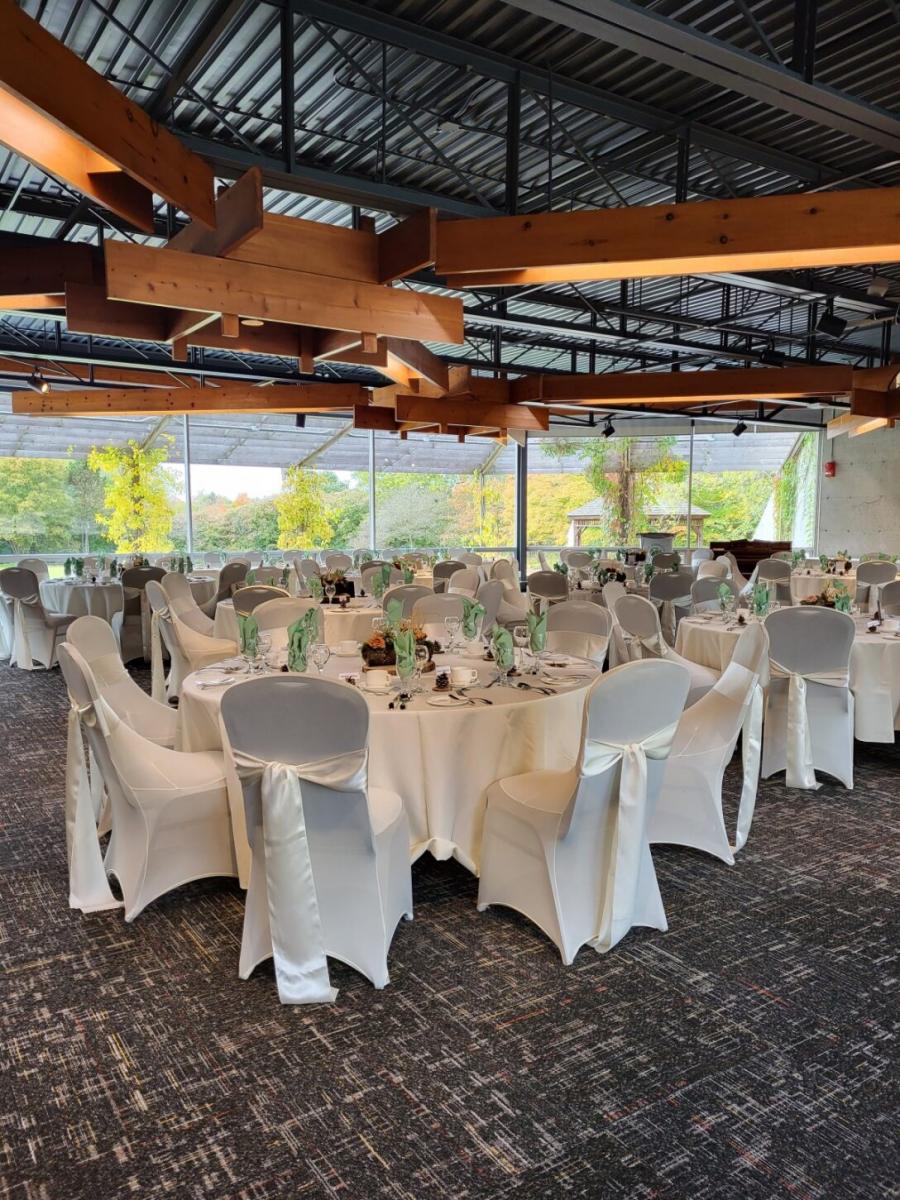 Arboretum Auditorium Wedding Arrangement 