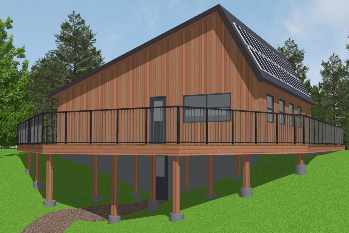 A conceptual image for the renovation of the JC Taylor Centre