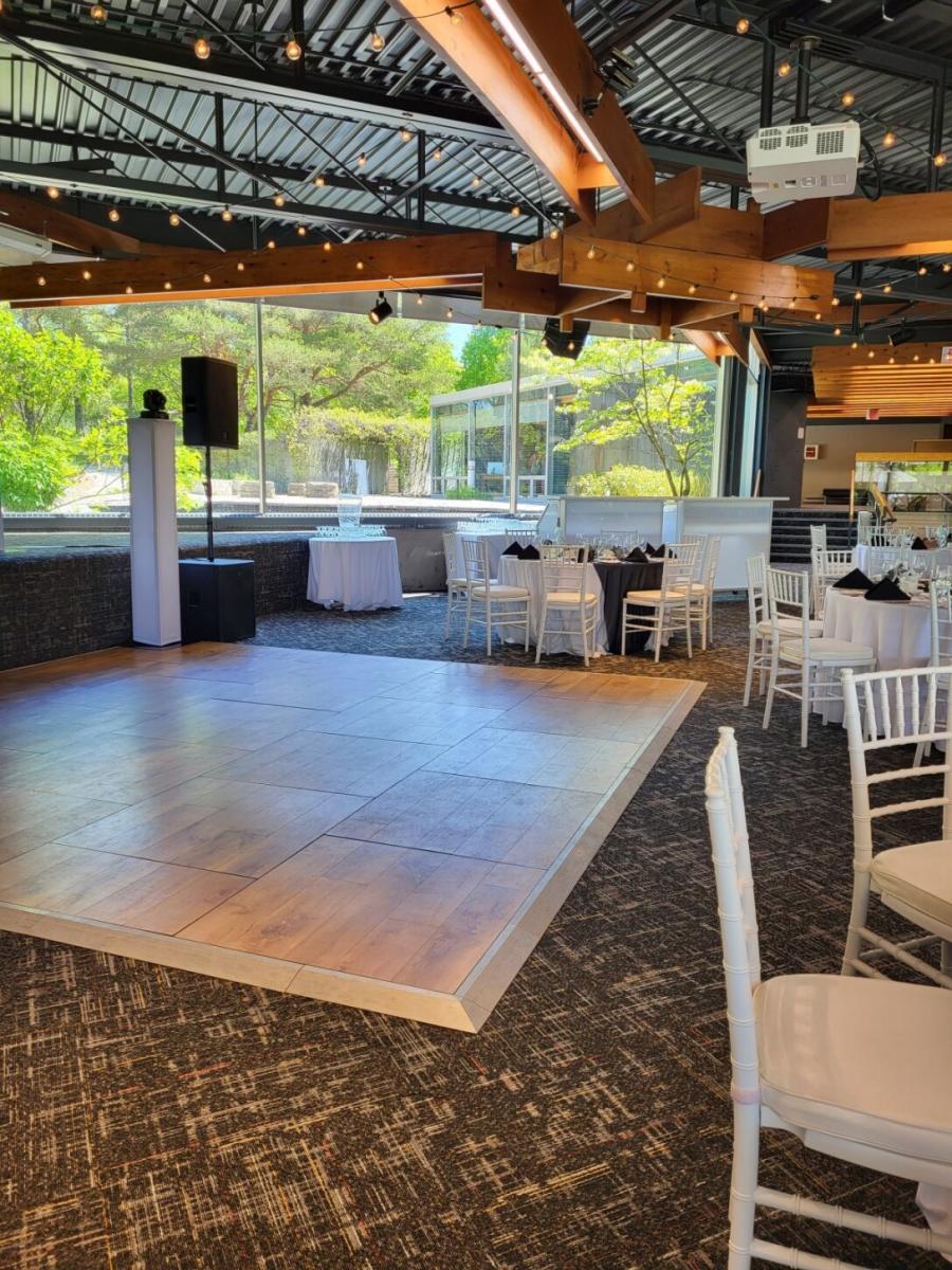 Arboretum Auditorium Wedding Dance Floor  