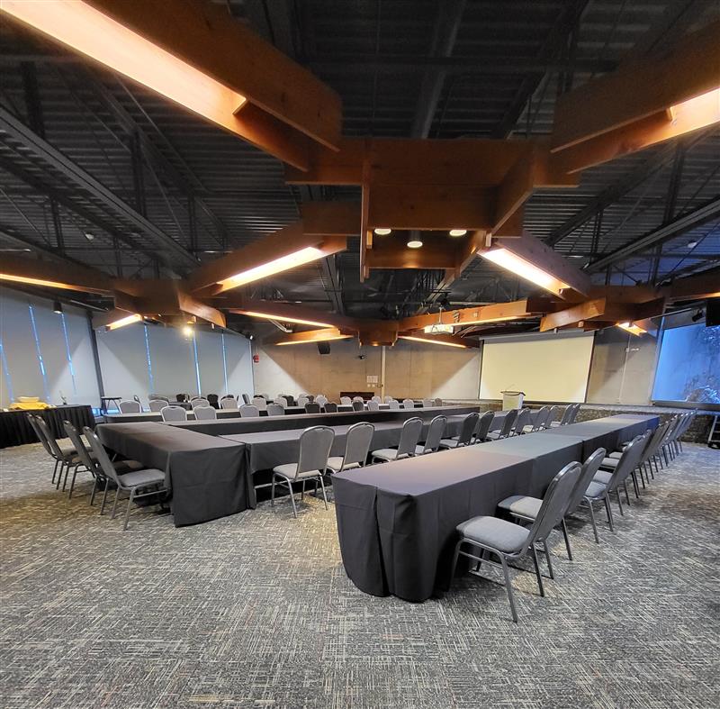 Arboretum Auditorium Setup